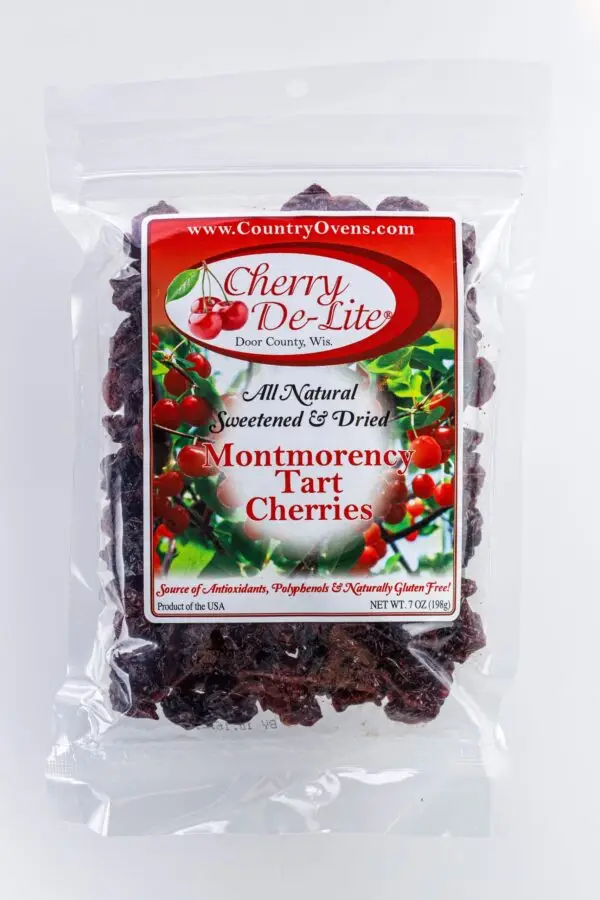 Cherry De-Lite Dried Cherries 7oz ~ Renard's Artisan Cheese ~ WI