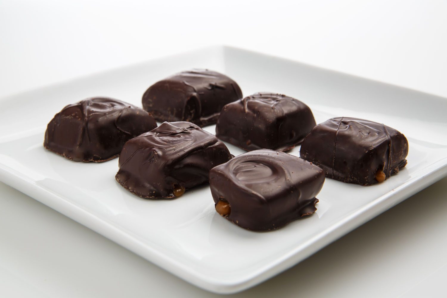 Dark Chocolate Covered Caramels - Sister Sweets-0