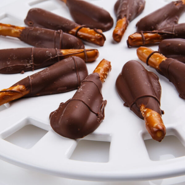 Mini Pretzels Dipped in Chocolate - Sister Sweets -0