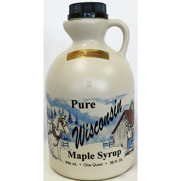 Door County Maple Syrup 32oz - Jorn's Sugar Bush Jug